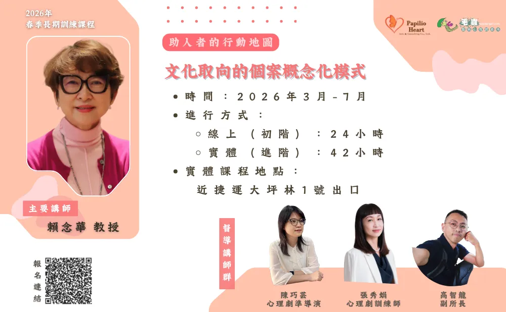 線上＋實體【2026助人者的行動地圖-文化取向的個案概念化模式】 picture